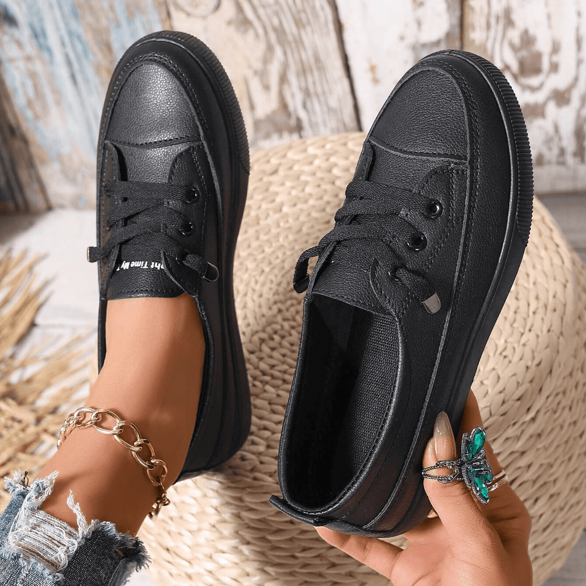 KLASSIEKE VETERSCHOENEN VOOR VROUWEN