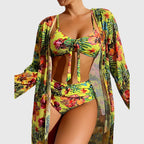 BIKINISET MET V-HALS VOOR DAMES