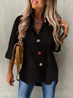 Chique blouse met knoopjes voor dames
