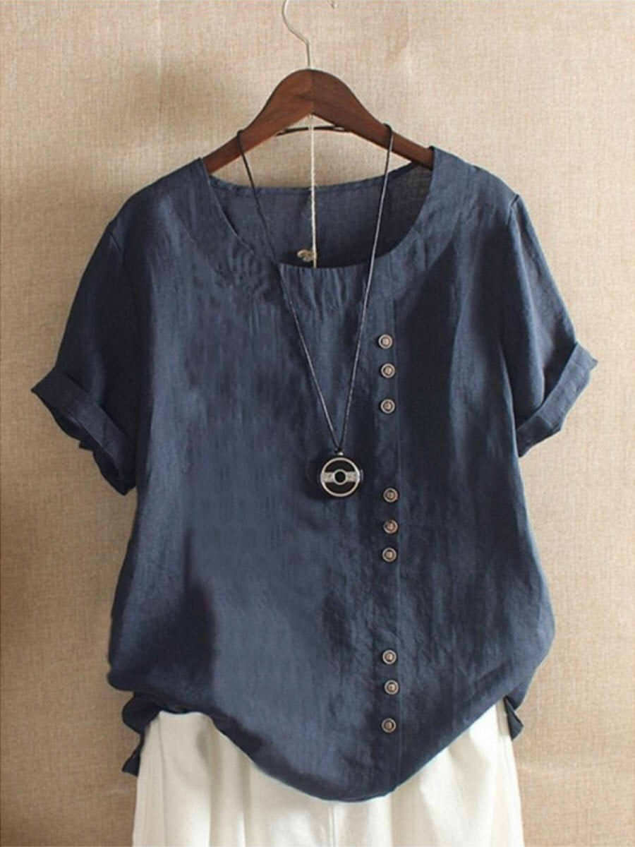 Katoenen blouse voor dames