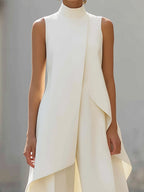 ASYMMETRISCHE TWEEDELIGE SET VOOR DAMES