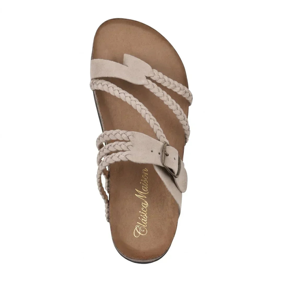 GEVLOCHTEN SANDALEN VOOR DAMES
