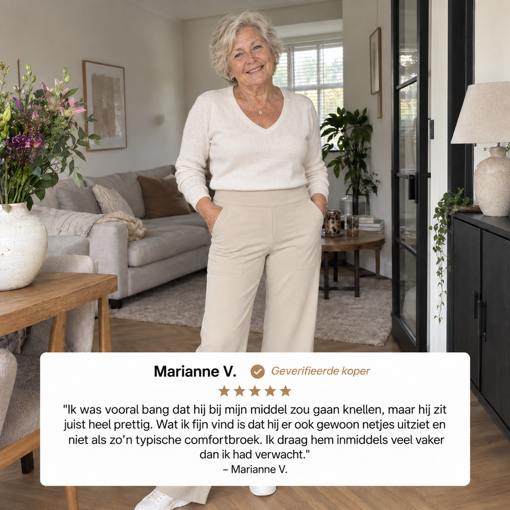Comfortabele stretchbroek