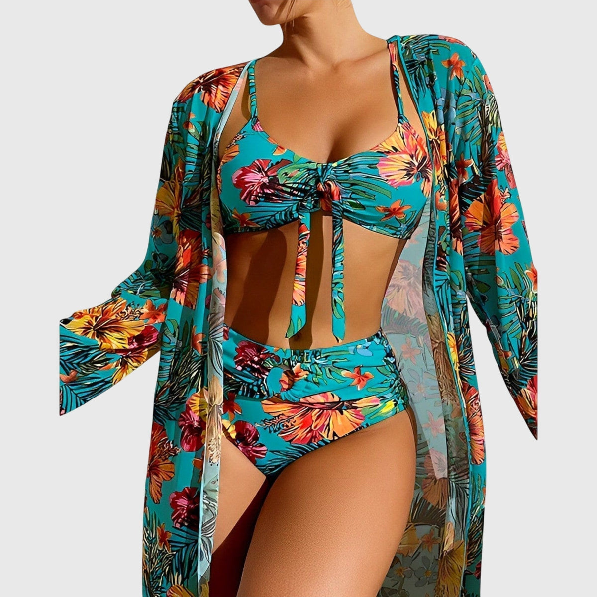 BIKINISET MET V-HALS VOOR DAMES