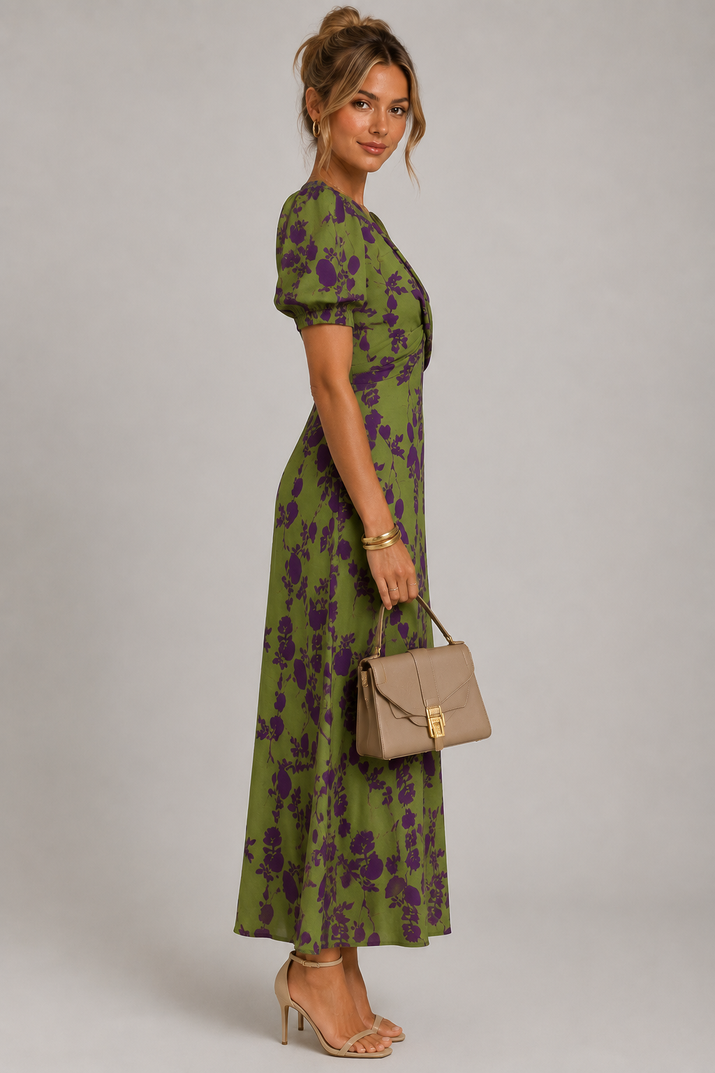 ELEGANTE MIDI-ENVELOPJURK VOOR DAMES