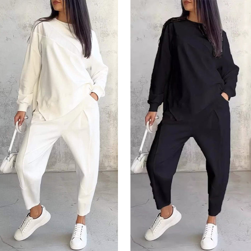 CHIQUE ELEGANTE TWEEDELIGE SET VOOR DAMES