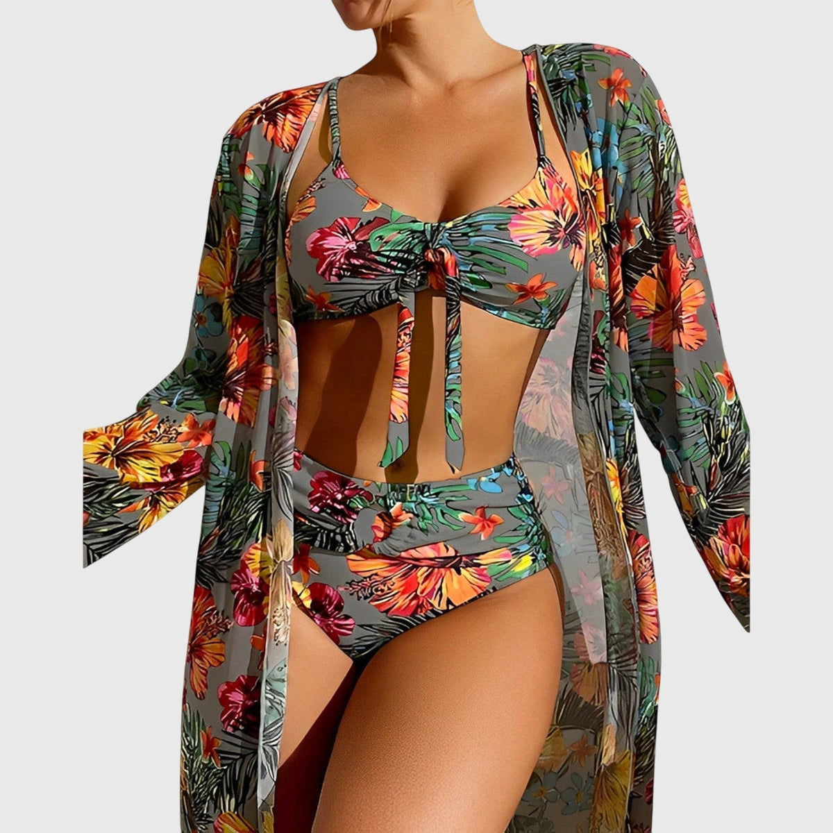 BIKINISET MET V-HALS VOOR DAMES