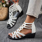 SANDALEN MET WEDGEHAK VOOR VROUWEN