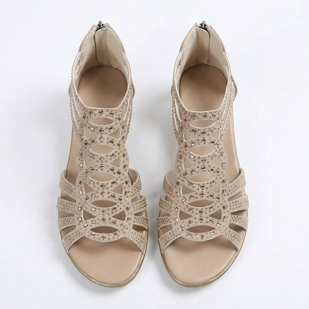 SANDALEN MET WEDGEHAK VOOR VROUWEN