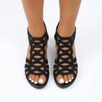 CHIQUE WIG SANDALEN VOOR VROUWEN