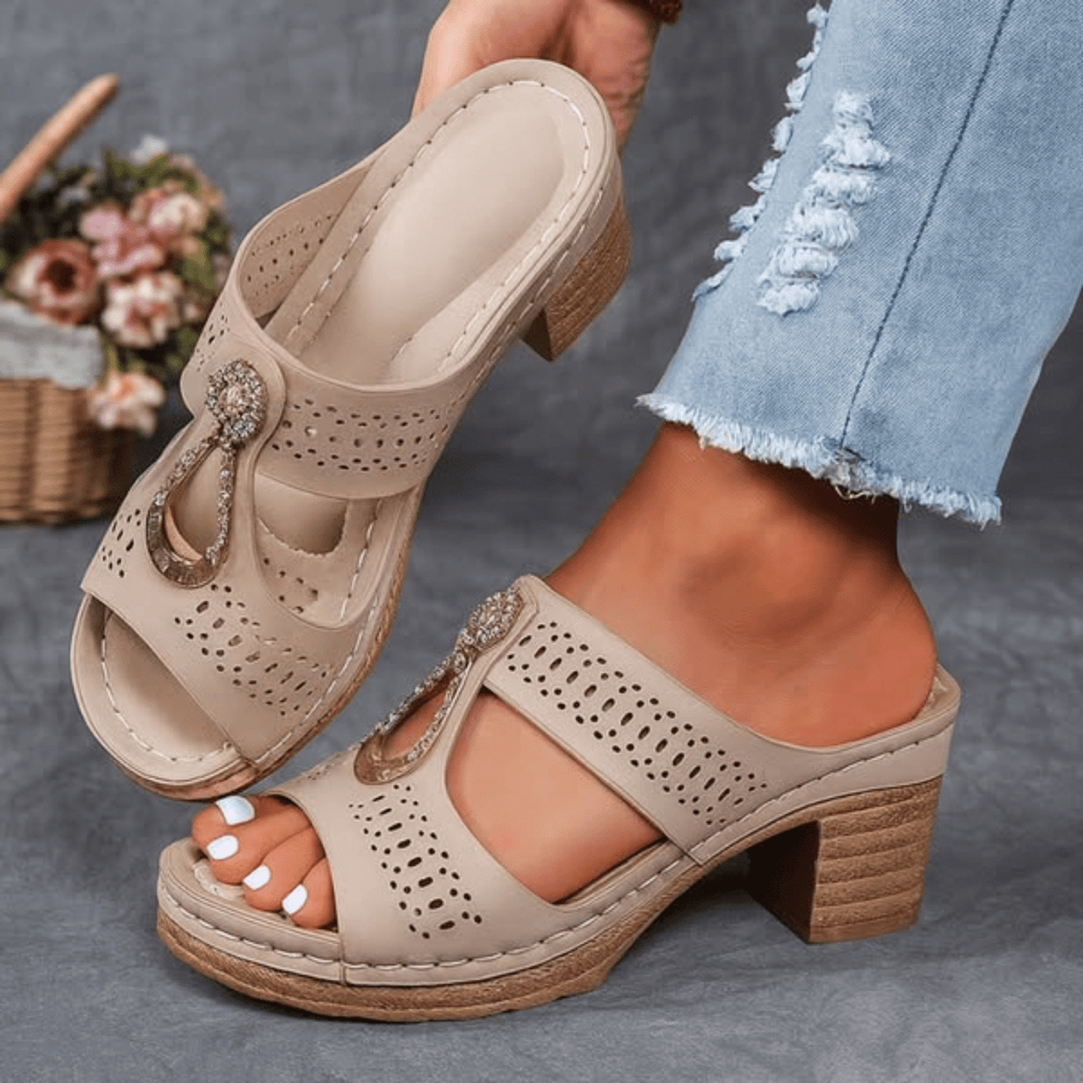 ONDERSTEUNENDE SANDALEN VOOR DAMES