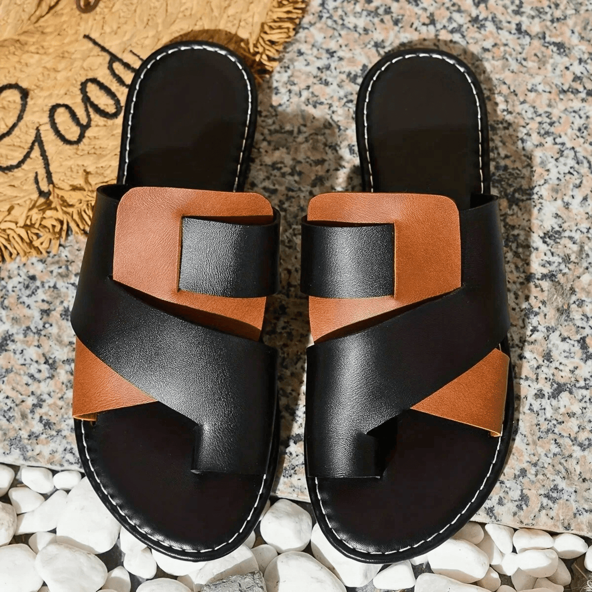 SANDALEN MET KRUISBANDJES VOOR DAMES