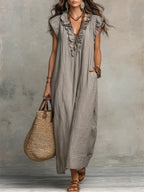 CHIQUE EN VLOEIENDE BOHEMIAN DRESS VOOR VROUWEN
