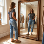 RECHTE BROEK VOOR DAMES