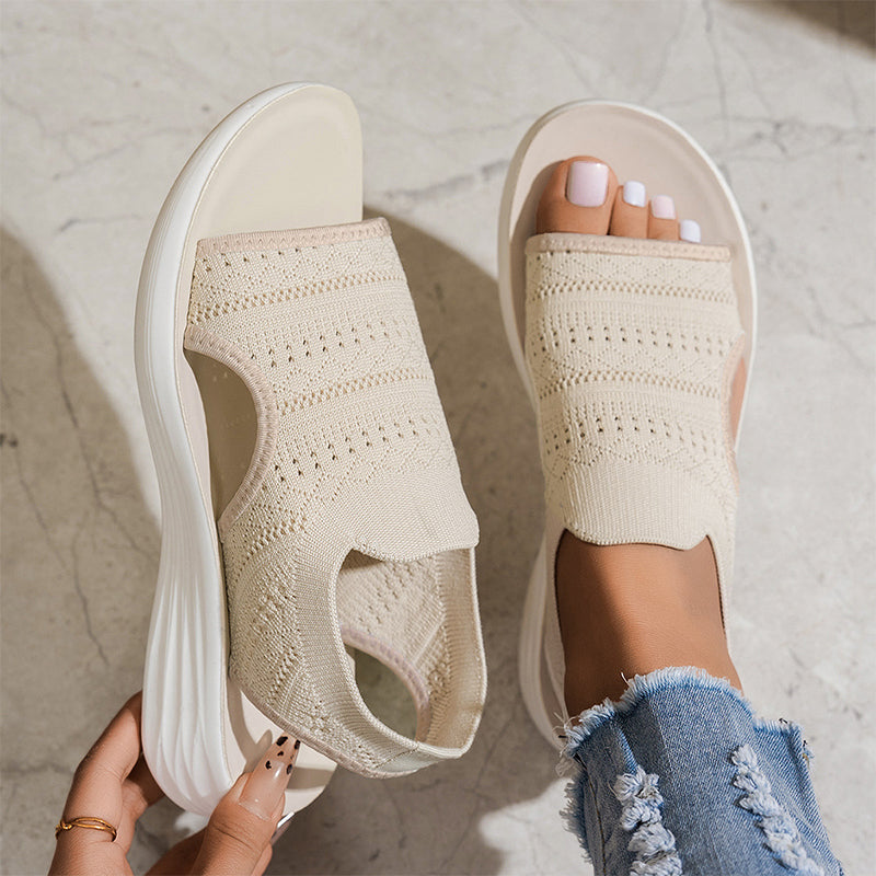 LICHTGEWICHT PLATEAUSANDALEN VOOR DAMES