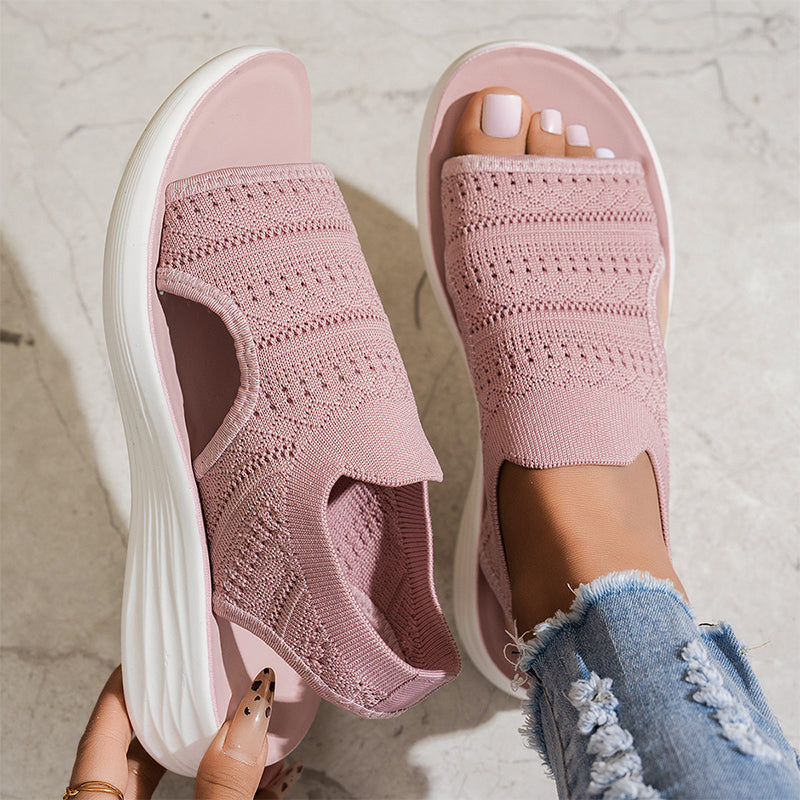 LICHTGEWICHT PLATEAUSANDALEN VOOR DAMES