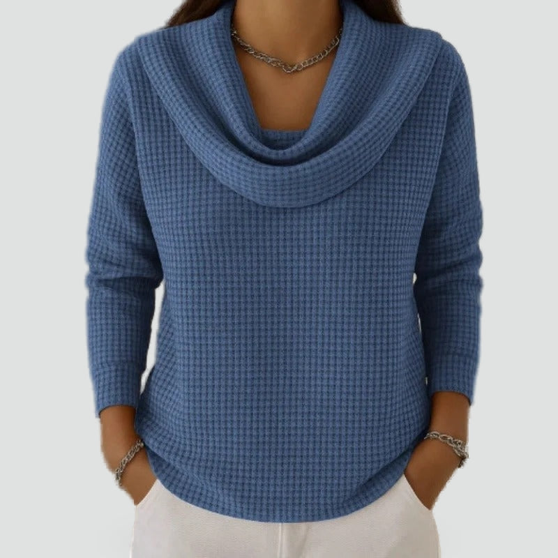 Ingrid in blauw
