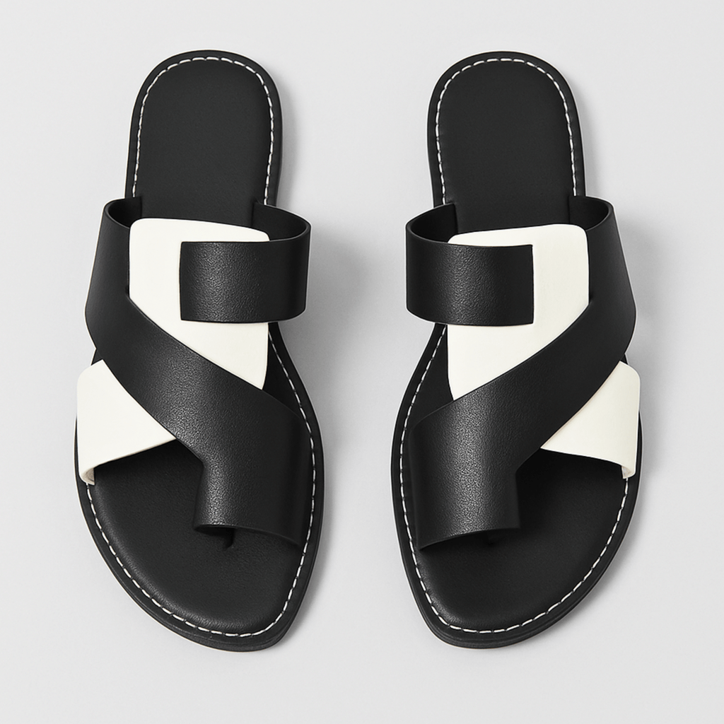 SANDALEN MET KRUISBANDJES VOOR DAMES