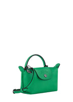 Longchamp Le Pliage Mini Leather Bag – Green